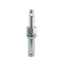 Gorilla lower link implement pin CAT2 28x191mm (22mm) with thread 25x32mm