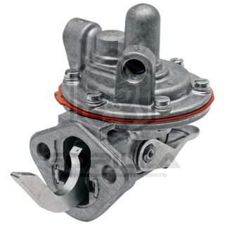 Membran-Förderpumpe | 2 Bohrungen | Lochabstand = 45 mm | Flansch bis Ende Hebel = 40 mm