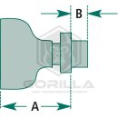 Wasserpumpe | Flügelrad Ø 98 | A = 110 | B = 20