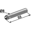 Clamping pin - Ø8x55