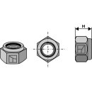 Self-locking hexagon nut - M12x1,25 - 8.8