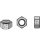 Self-locking hexagon nut - M18x1,5 - 10.9