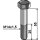 Sechskantschraube mit Feingewinde - M14x1,5x55 - 12.9