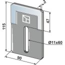 Scraper for packer rolls - DURAFACE