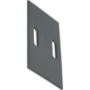 Scraper for packer rolls