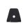 Scraper plate for rubber packer rollers