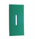 Greenflex plastic scraper for packer rolls
