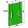 Greenflex plastic scraper for packer rolls