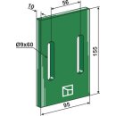 Greenflex Kunststoff-Abstreifer für Packerwalzen