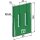 Greenflex plastic scraper for packer rolls