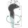 Tine for rotary harrows (DURAFACE), right