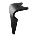 Tine for rotary harrows, right