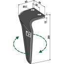 Tine for rotary harrows, right