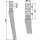 Tine for rotary harrows