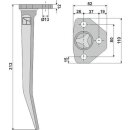 Tine for vibro-harrow