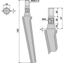 Tine for rotary harrows