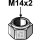 Selbstsichernde Mutter - M14x2
