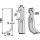 Fräsmesser, links
