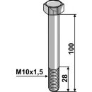 Sechskantschraube M10 ohne Mutter