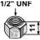 Self-locking nut - 1/2 UNF