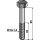 Sechskantschraube mit Feingewinde - M16x1,5X80 12.9
