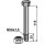 Sechskantschraube M16x1,5x115 mit Sicherungsmutter