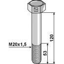 Bolt M20x1,5