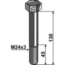 Schraube M24x3x130 - 10.9