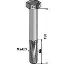 Schraube - M24x3 - 10.9
