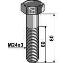 Schraube - M24x3 - 10.9