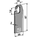 Scarifier blade