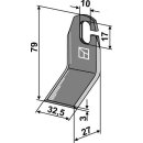 Scarifier blade