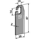 Scarifier blade