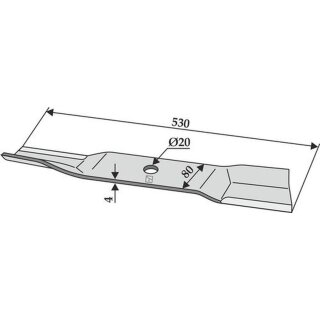 Mähermesser 530mm