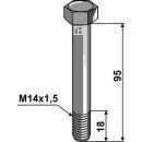 Bolt - M14x1,5 - 10.9