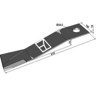 Mover-blade 610mm - left
