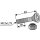 Schraube M 12 x 65 -10.9 mit Sicherungsmutter