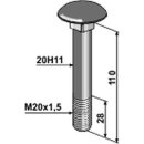 Bolt M20x1,5