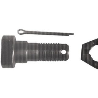Messerschraube M 20 x 1,5  mit Kronenmutter