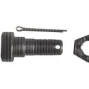Blade bolt M 20 x 1,5 with hexagon castle nut