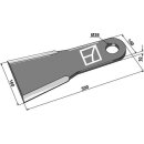 Messer 300mm
