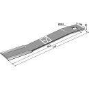 Mähermesser 710mm