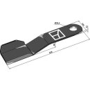Mähermesser 620mm - links