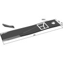 Mähermesser 630mm - links
