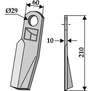Flail - right