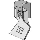 Flail assembled with holder and bolt