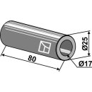 Buchse 80xØ17xØ25