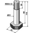 Bolzen M20x1,5