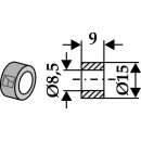 Scheibe 9xØ8,5xØ15