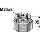 Kronenmutter M24x3